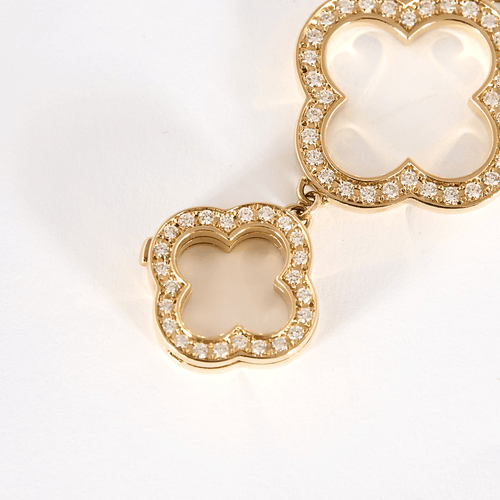 Montre Montre Van Cleef & Arpels Alhambra or rose, nacre et diamants 58 Facettes DV0967-5