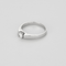 Bague 56 Bague solitaire en or gris et diamant 0.30 carat 58 Facettes DV27556-8
