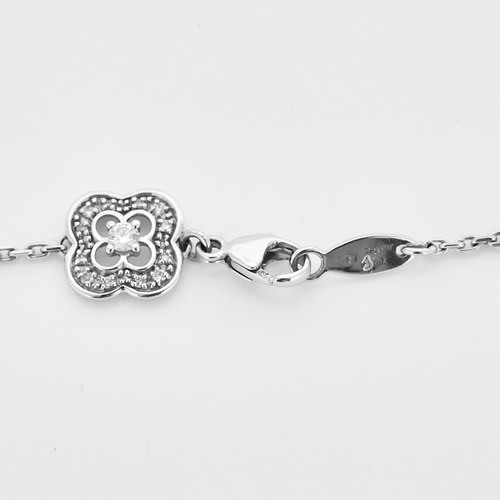 Collier Mauboussin - Chance of My Life - Sautoir en or blanc et diamants 58 Facettes DV28402-4