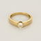Bague 54 Bague solitaire en or jaune, diamant 0.45 carat environ. 58 Facettes DV27556-7