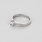 Bague 56 Bague solitaire en or gris diamant 0.20 carat environ. 58 Facettes DV27556-4