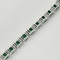 Bracelet Attribué à STERN - Bracelet en or gris, émeraudes et diamants 58 Facettes DV29011-1