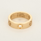 Bague 54 Cartier - LOVE, modèle classique -Bague en rose et trois diamants 58 Facettes DV28562-1