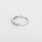 Bague 55 Demie alliance en or gris et diamants 58 Facettes DV28844-1