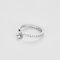 Boucles d'oreilles Cartier - Boucles d'oreilles en or gris et diamants 58 Facettes DV28562-2