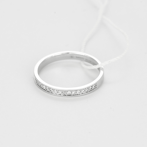 Bague 55 Mauboussin - Parce que je t'Adore - Alliance en or gris et diamants 58 Facettes DV28977-1