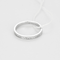 Bague 55 Mauboussin - Parce que je t'Adore - Alliance en or gris et diamants 58 Facettes DV28977-1