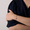 Bracelet BVLGARI - Bvlgari Bvlgari - Bracelet jonc ouvert en or jaune, onyx et diamants 58 Facettes DV27778-1