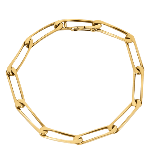 Bracelet Cartier, bracelet maille cheval en or jaune. Vintage. 58 Facettes DV28812-2
