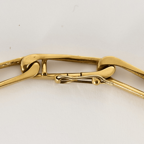 Bracelet Cartier, bracelet maille cheval en or jaune. Vintage. 58 Facettes DV28812-2