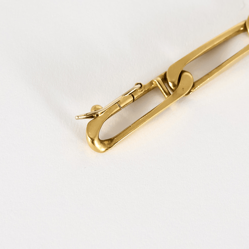 Bracelet Cartier, bracelet maille cheval en or jaune. Vintage. 58 Facettes DV28812-2