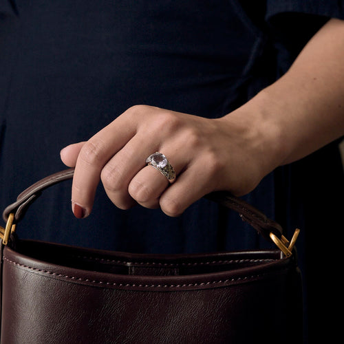 Bague Mauboussin - Bague en or blanc et améthyste 58 Facettes DV26848-16-50-2