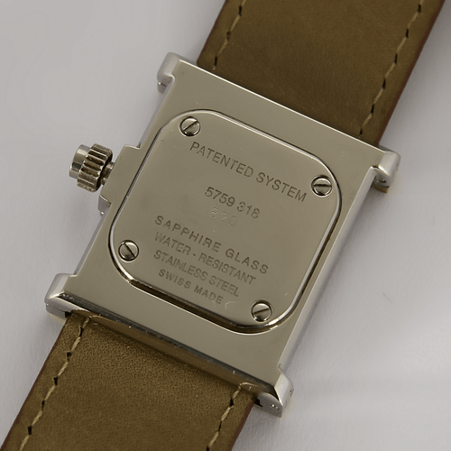 Montre Pequinet - Montre en acier à boitier rond et à mouvement quartz 58 Facettes DV27774-2