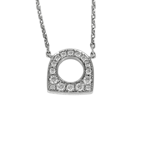 Collier * FRED. Success - mini. Collier en or gris et diamants 58 Facettes DV12787-15