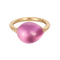 Bague 50 Pomellato – Rouge Passion – Bague en or rose 9K et rubis synthétique. 58 Facettes DV31009-1