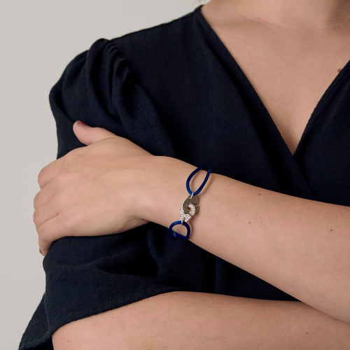 Bracelet Dinh Van - Menottes R12- Bracelet or gris Diamant 58 Facettes DV28077-10
