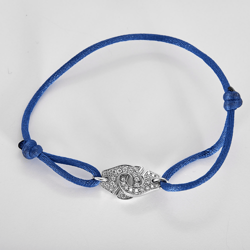 Bracelet Dinh Van - Menottes R12- Bracelet or gris Diamant 58 Facettes DV28077-10
