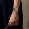Montre CHAUMET - DANDY - Montre en acier, acier doré à boitier tonneau et à mouvement mécanique 58 Facettes DV27973-1