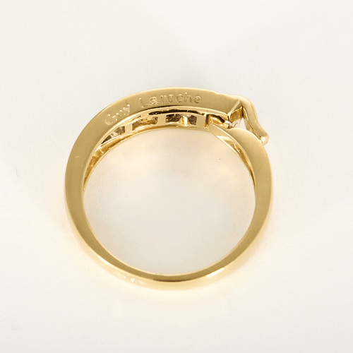 Bague Guy Laroche - Bague en or jaune et pierres de couleurs 58 Facettes DV0622-2-57-3
