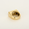 Bague CHOPARD- Happy diamond - Bague chevalière en or jaune et pavage diamants 58 Facettes DV28992-1-51-2
