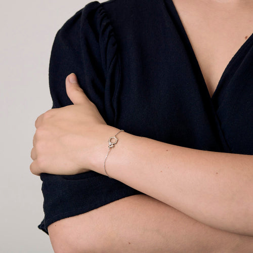 Bracelet Chaumet - Bee My Love - Bracelet en or gris et diamants 58 Facettes DV28948-1