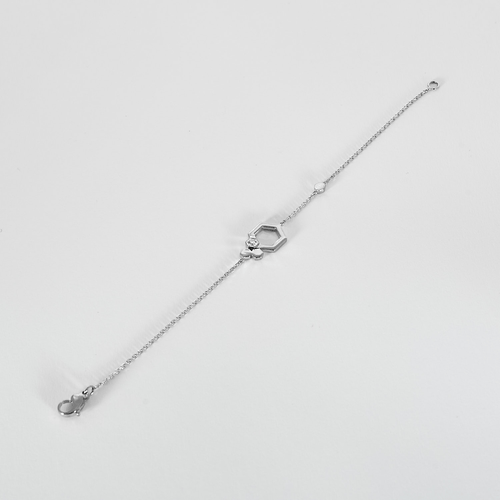 Bracelet Chaumet - Bee My Love - Bracelet en or gris et diamants 58 Facettes DV28948-1