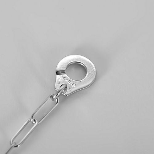Bracelet DINH VAN - Bracelet Menottes R10 en or blanc 58 Facettes DV21779-5