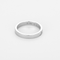 Bague Cartier - Bague jonc en platine et diamant 58 Facettes DV28534-2-49-2