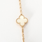 Van Cleef & Arpels - Vintage Alhambra - Sautoir 20 motifs or rose et nacre. 58 Facettes DV0967-7