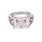Bague 50 MAUBOUSSIN – Ma princesse d’amour – Bague en or gris, améthyste et diamants. 58 Facettes DV31009-2
