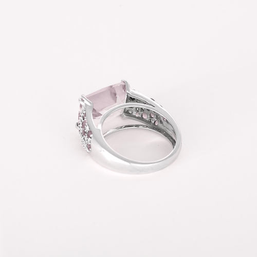 Bague 50 MAUBOUSSIN – Ma princesse d’amour – Bague en or gris, améthyste et diamants. 58 Facettes DV31009-2