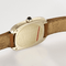 Montre Cartier, montre Gondole en or blanc et bracelet cuir 58 Facettes DV28812-3