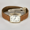 Montre Cartier, montre Gondole en or blanc et bracelet cuir 58 Facettes DV28812-3