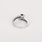 Bague 56 Bague en Or blanc 18k Rubis and Diamant 58 Facettes DV31025-1