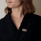 Broche Broche en or jaune, diamants de taille ancienne, tourmaline 58 Facettes DV28005-1