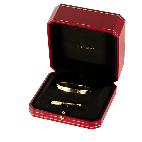 Bracelet Cartier -  LOVE, modèle classique - Bracelet en or jaune 58 Facettes DV28634-1
