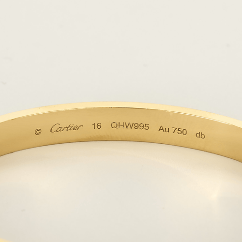 Bracelet Cartier -  LOVE, modèle classique - Bracelet en or jaune 58 Facettes DV28634-1