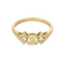 Bague Bague type solitaire en or jaune, diamant natural fancy yellow 0.79 carat et petits diamants blancs 58 Facettes DV28537-1-54-3