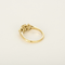 Bague Bague type solitaire en or jaune, diamant natural fancy yellow 0.79 carat et petits diamants blancs 58 Facettes DV28537-1-54-3
