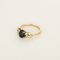 Bague 55 Elegante Bague, or rose, saphir et diamants 58 Facettes DV28373-1