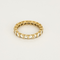 Bague 49 Alliances en Or jaune 18k Diamant 58 Facettes DV31355-1