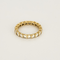 Bague 49 Alliances en Or jaune 18k Diamant 58 Facettes DV31355-1