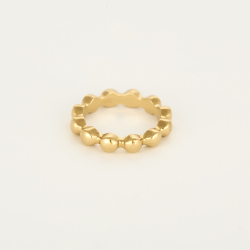 Bague 49 CHANEL – Alliance perlée en or jaune 58 Facettes DV28077-7