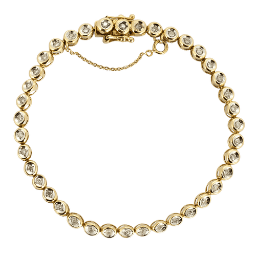 Bracelet Bracelet en Or jaune 18k Diamant 58 Facettes DV20543-8
