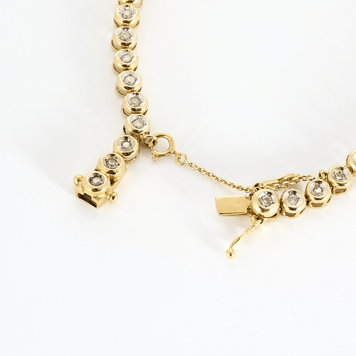 Bracelet Bracelet en Or jaune 18k Diamant 58 Facettes DV20543-8
