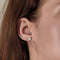 Paire de Boutons d'oreilles en or gris et diamant 0.35 carat environ 58 Facettes DV25824-1