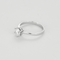 Bague 55 Bague solitaire en or gris, diamant 0.80 carat environ 58 Facettes DV19989-22