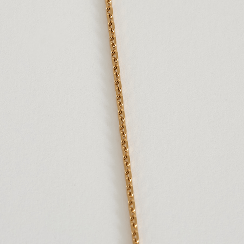 Collier Collier en Or rose 18k grenat grossulaire 58 Facettes DV31313-1
