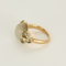Bague 52.5 Bague en Or rose 18k Moonstone and Aquamarine 58 Facettes DV31353-1