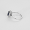 Bague 53 Bague en or gris saphir 1.50 carat et diamants 58 Facettes DV31389-1